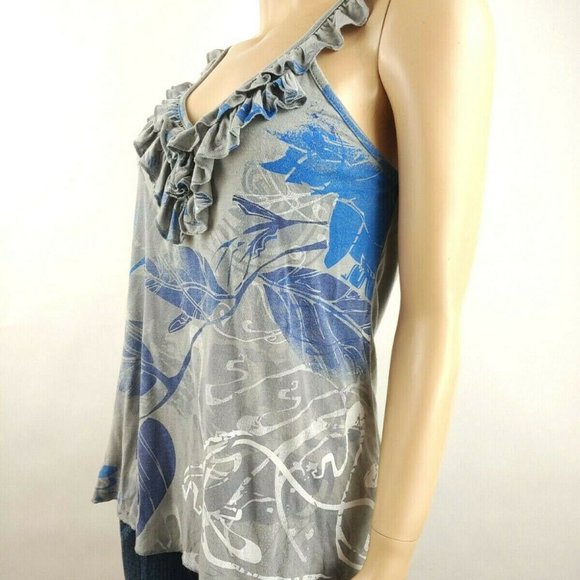Anthropologie Anama Floral Print Ruffled Tank - Picture 5 of 8